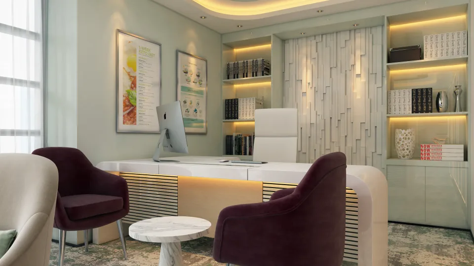 Diet Market Office design visualization, view 6