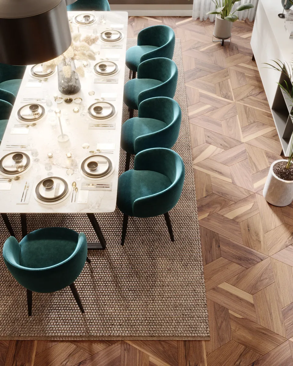 Elegant Dining 2023 Corona visualization, view 3