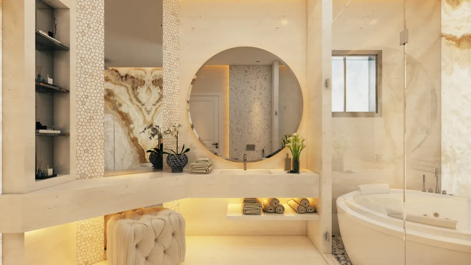 Master Bedroom Suite design visualization, view 6