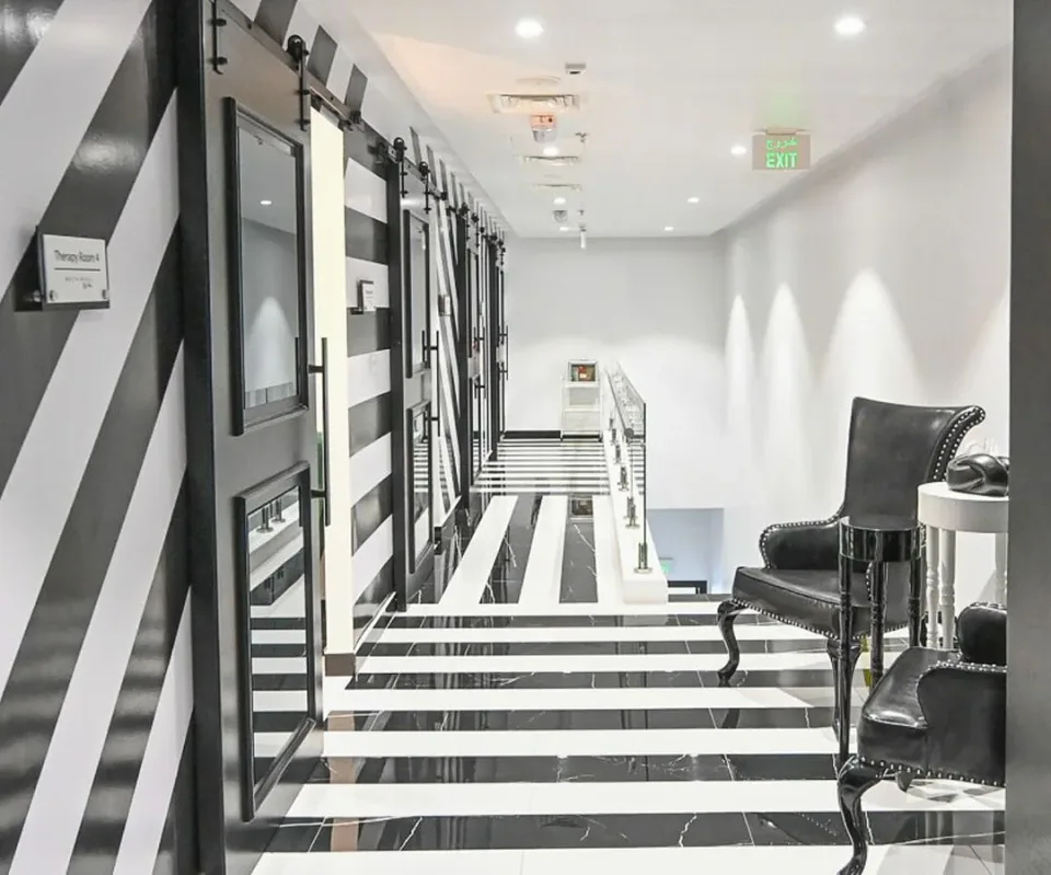 Built spa interior after the NUTRIHEAL by Alaa renaming, view 4