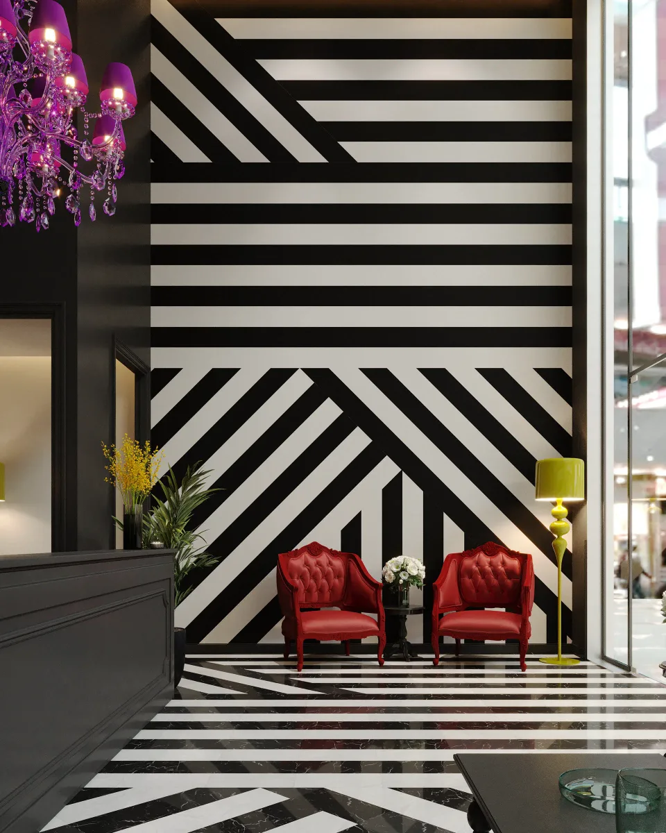 Sculpt Spa interior design visualization, view 2