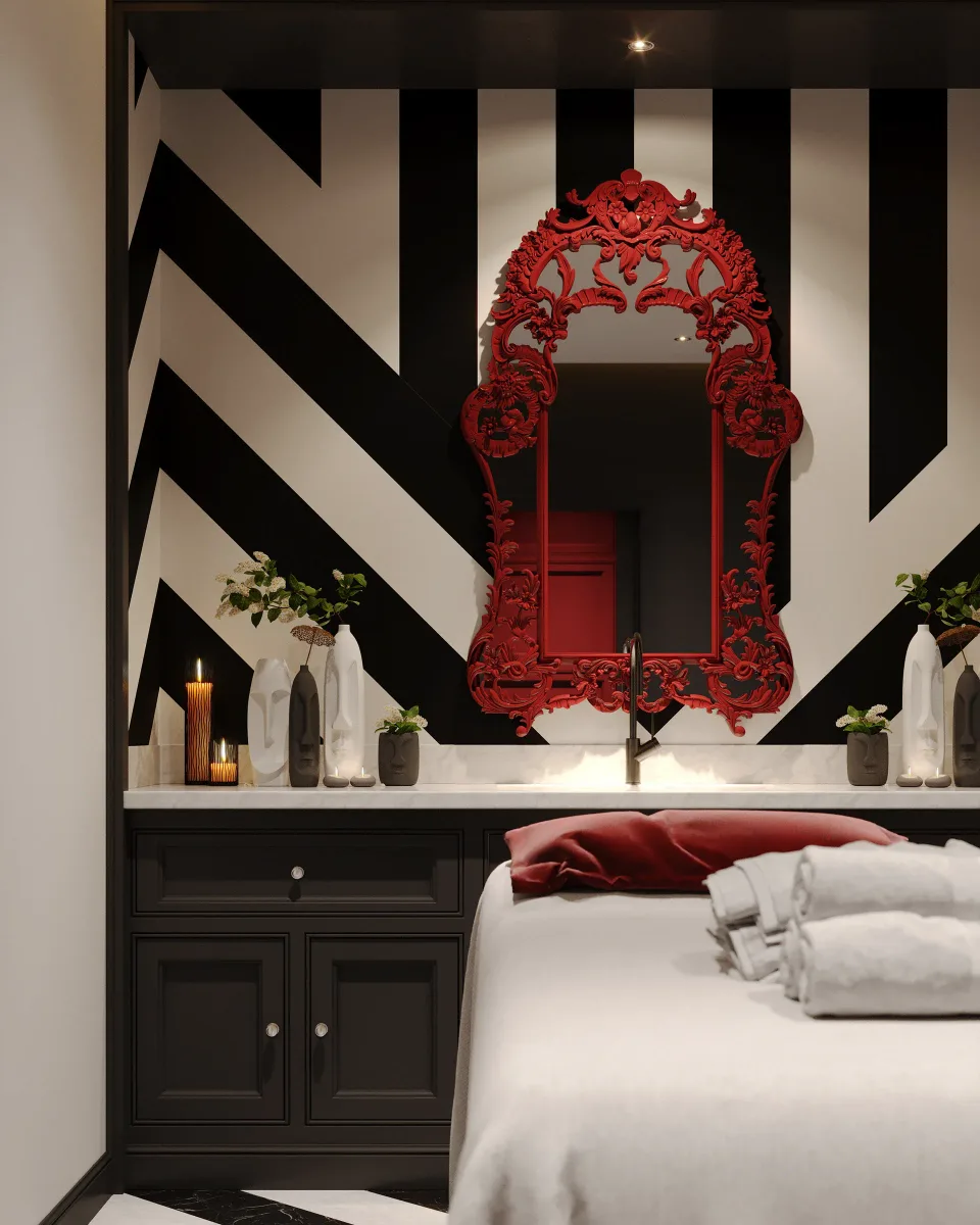 Sculpt Spa interior design visualization, view 4